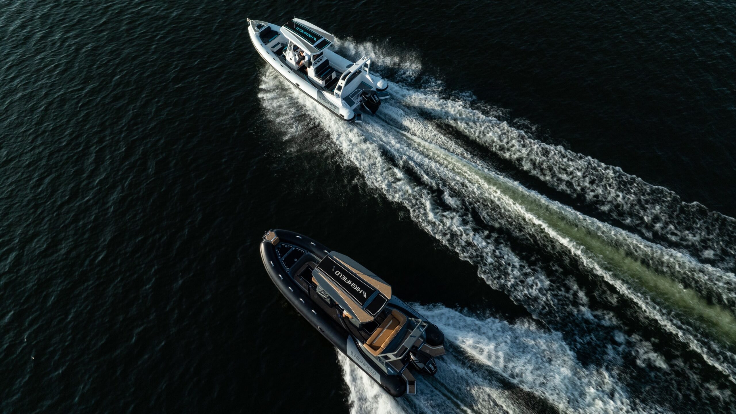 Highfield RIB on the water